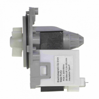 Помпа 30W, без улитки, на 3 винтах, клеммы сзади раздельно, с термопредохранителем, 220V