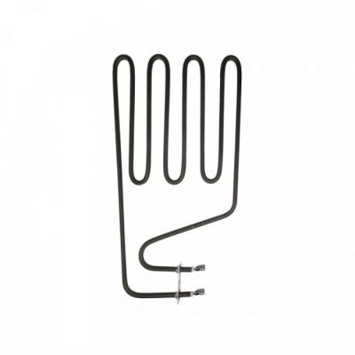 ТЭН для саун 1000W, L390х205мм, угловой, клеммы под разъем, 240V