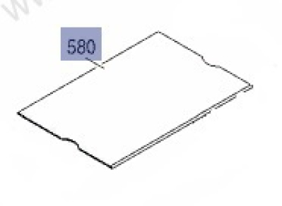 Стеклополка в сборе