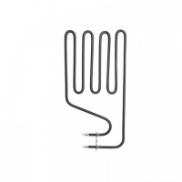 ТЭН для саун 1000W, ИТАТЭН, L375х185мм, угловой, клеммы под разъем, 240V (100-ZSJ)