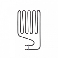 ТЭН для саун 2000W, ИТАТЭН, L415x245мм, угловой, клеммы под разъем, 230V (120-ZSS)