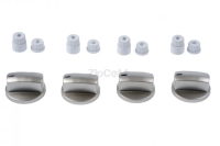 Комплект ручек (4шт) варочной поверхности. Бронзовые. Универсальные