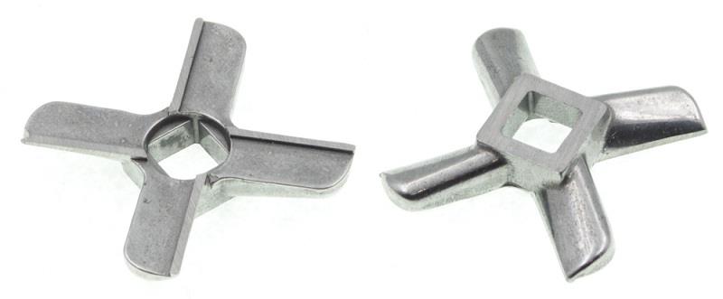 Нож для мясорубки четырехгранник # 8 SEB HV8 SS-193517,  M500AA-1-17, BOSCH - 755469 629851 Philips -  86.3107  N430