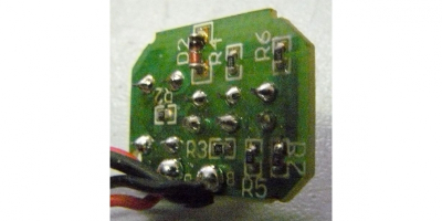 Плата светодиодного индикатора уровня заряда АКБ